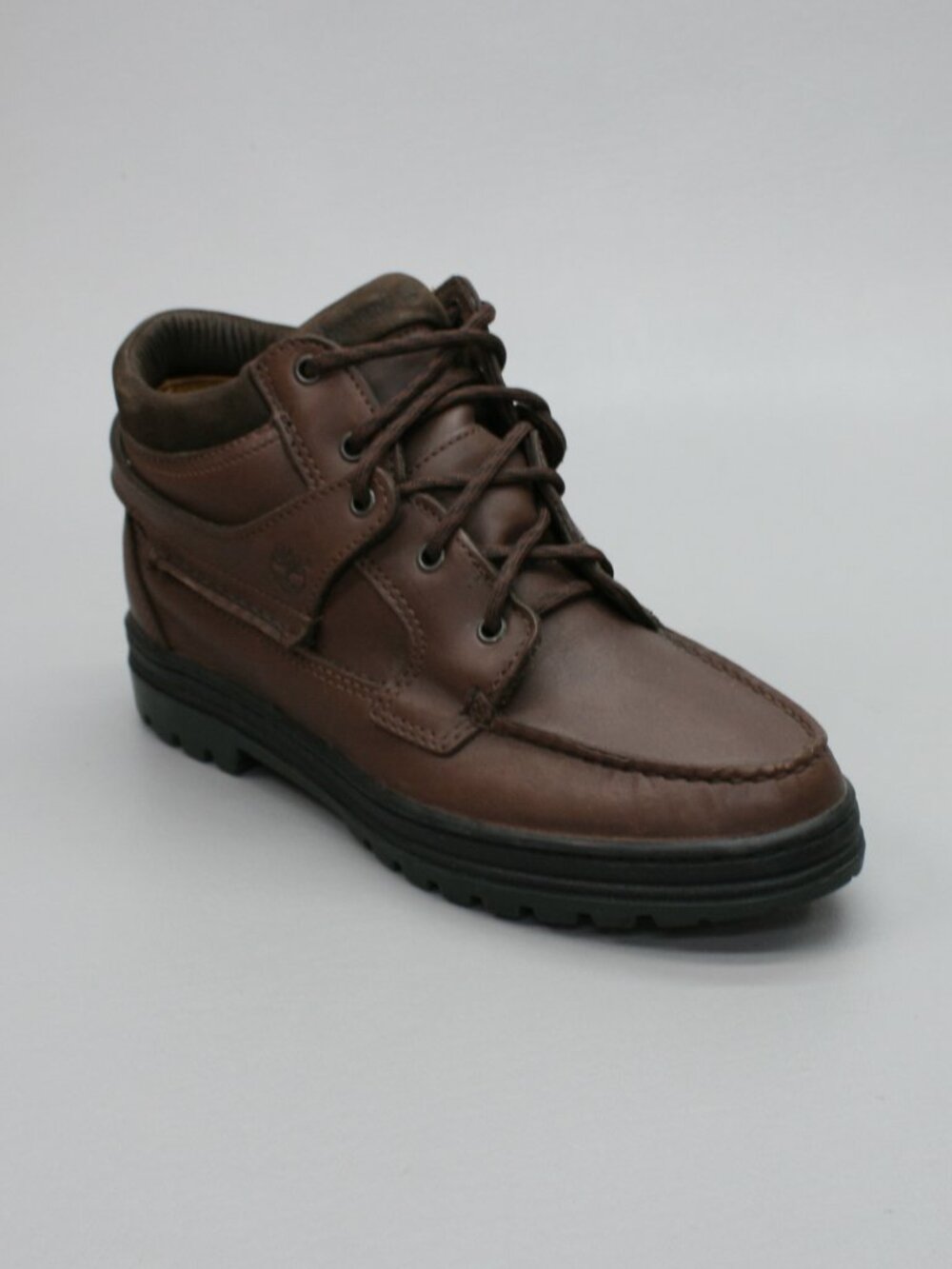 Timberland Ladies 9.5 Heritage Brown Gore-Tex Moc-toe Chukka Hiking Ankle Boots
